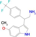 2-(5-methoxy-1H-indol-3-yl)-2-[4-(trifluoromethyl)phenyl]ethanamine