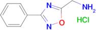 1-(3-Phenyl-1,2,4-oxadiazol-5-yl)methanamine hydrochloride