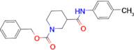 benzyl 3-{[(4-methylphenyl)amino]carbonyl}piperidine-1-carboxylate