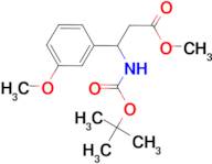 DL-3-(Boc-amino)-3-(3-methoxyphenyl)propionic acid methyl ester