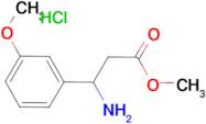 methyl DL-3-amino-3-(3-methoxyphenyl)propanoate hydrochloride