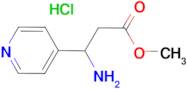 methyl DL-3-amino-3-pyridin-4-ylpropanoate hydrochloride