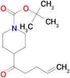 tert-butyl 4-pent-4-enoylpiperidine-1-carboxylate