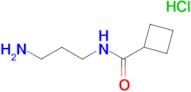 N-(3-aminopropyl)cyclobutanecarboxamide Hydrochloride