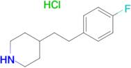 4-[2-(4-Fluoro-phenyl)-ethyl]-piperidine hydrochloride