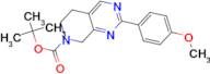 tert-butyl 2-(4-methoxyphenyl)-5,8-dihydropyrido[3,4-d]pyrimidine-7(6H)-carboxylate