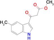 methyl 3-(5-methyl-1H-indol-3-yl)-3-oxopropanoate