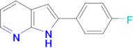 2-(4-fluorophenyl)-1H-pyrrolo[2,3-b]pyridine