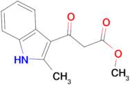 methyl 3-(2-methyl-1H-indol-3-yl)-3-oxopropanoate