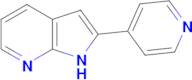 2-(4-Pyridyl)-1H-pyrrolo[2,3-B]pyridine