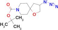 tert-butyl 3-azido-1-oxa-8-azaspiro[4.5]decane-8-carboxylate