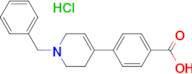 4-(1-benzyl-1,2,3,6-tetrahydropyridin-4-yl)benzoic acid hydrochloride