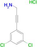 3-(3,5-Dichlorophenyl)prop-2-yn-1-amine hydrochloride