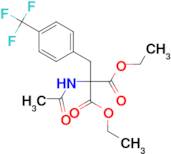 Diethyl 2-(acetylamino)-2-[4-(trifluoromethyl)benzyl]malonate