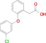 2-[2-(3-Chlorophenoxy)phenyl]acetic acid