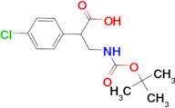 3-tert-Butoxycarbonylamino-2-(4-chlorophenyl)propionic acid