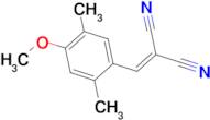 (4-Methoxy-2,5-dimethylbenzylidene)malononitrile
