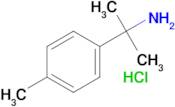 2-(4-methylphenyl)-2-propanamine hydrochloride