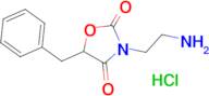3-(2-aminoethyl)-5-benzyloxazolidine-2,4-dione hydrochloride
