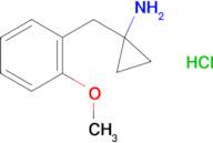 1-(2-methoxybenzyl)cyclopropanamine hydrochloride