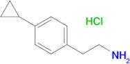 2-(4-cyclopropylphenyl)ethanamine hydrochloride