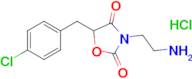 3-(2-aminoethyl)-5-(4-chlorobenzyl)oxazolidine-2,4-dione hydrochloride