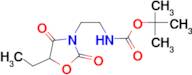 tert-Butyl 2-(5-ethyl-2,4-dioxooxazolidin-3-yl)ethylcarbamate