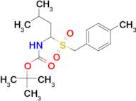 Boc-3-methyl-1-[(4-methylbenzyl)sulfonyl]butan-1-amine