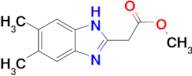 methyl (5,6-dimethyl-1H-benzimidazol-2-yl)acetate