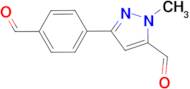 3-(4-formylphenyl)-1-methyl-1H-pyrazole-5-carbaldehyde