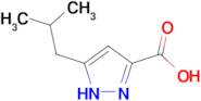 5-Isobutyl-1H-pyrazole-3-carboxylic acid