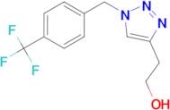 2-{1-[4-(trifluoromethyl)benzyl]-1H-1,2,3-triazol-4-yl}ethanol