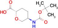 (2S,5R)-5-BOC-AMINO-TETRAHYDROPYRAN-2-CARBOXYLIC ACID