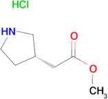 METHYL (S)-PYRROLIDIN-3-YL-ACETATE HCL