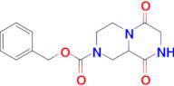 2-CBZ-6,9-DIOXOOCTAHYDROPYRAZINO[1,2-A]PYRAZINE