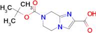 7-BOC-5,6-DIHYDRO-8H-IMIDAZO[1,2-A]PYRAZINE-2-CARBOXYLIC ACID