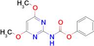 PHENYL-4,6-DIMETHOXY-2-PYERIMIDYLAMINO FORMATE