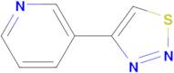 3-(4-1,2,3-THIADIAZOLYL)PYRIDINE