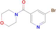 (5-BROMOPYRIDIN-3-YL)-MORPHOLIN-4-YL-METHANONE