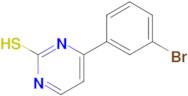 4-(3-BROMO-PHENYL)-PYRIMIDINE-2-THIOL