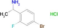 (S)-1-(4-BROMO-2-FLUOROPHENYL)ETHANAMINE HCL