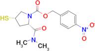 (2S,4S)-2-(DIMETHYLAMINOCARBONYL)-4-MERCAPTO-1-(P-NITROBENZYLOXYCARBONYL)PYRROLIDINE