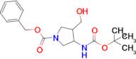 3-BOC-AMINO-1-CBZ-4-HYDROXYMETHYL-PYRROLIDINE