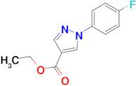 ETHYL 1-(4-FLUOROPHENYL)-1H-PYRAZOLE-4-CARBOXYLATE