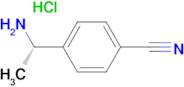 (S)-4-(1-AMINOETHYL)BENZONITRILE HCL