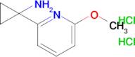 1-(6-METHOXYPYRIDIN-2-YL)CYCLOPROPANAMINE 2HCL