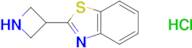 2-(AZETIDIN-3-YL)BENZO[D]THIAZOLE HCL