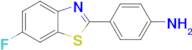 4-(6-FLUOROBENZO[D]THIAZOL-2-YL)ANILINE