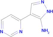 4-(PYRIMIDIN-4-YL)-1H-PYRAZOL-5-AMINE