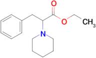 ETHYL 3-PHENYL-2-(PIPERIDIN-1-YL)PROPANOATE